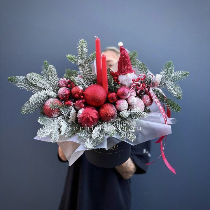 Композиция "Мери крисмас ред" в Нальчике