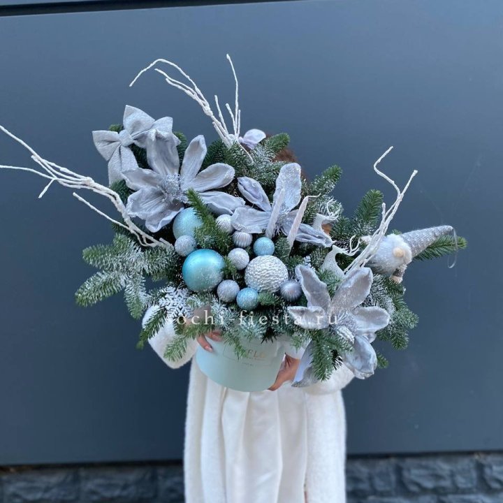 Композиция "Снежный цветок" в Нальчике