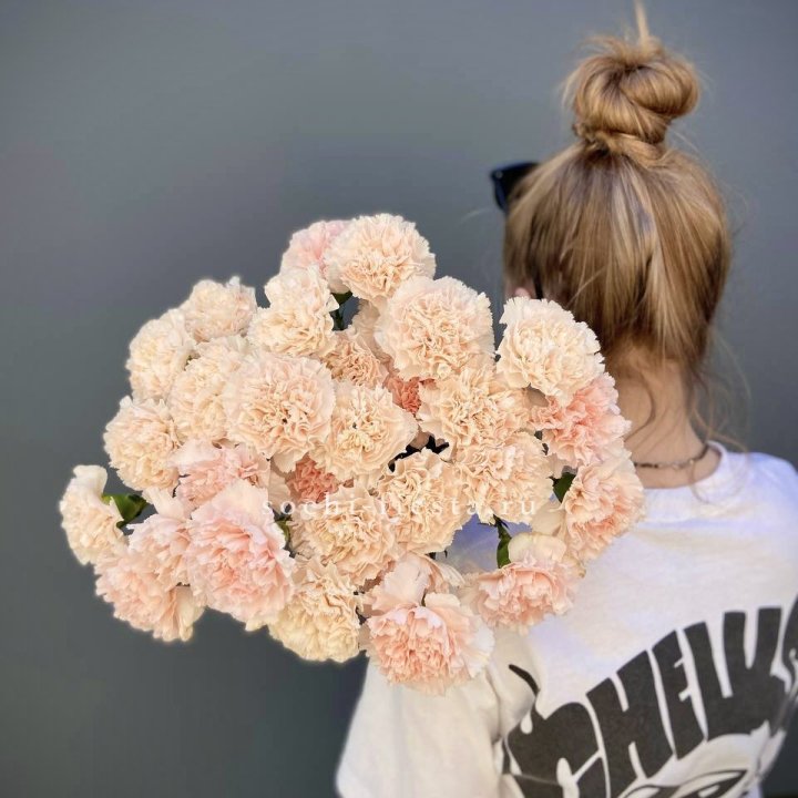 Охапка диантусов  в Нальчике