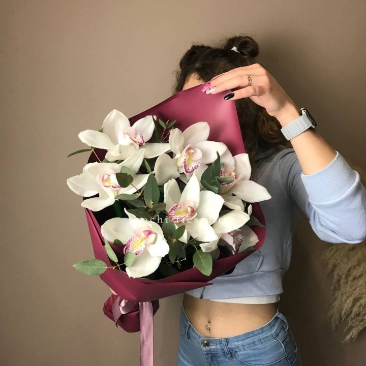 Букет орхидей №1 в Нальчике