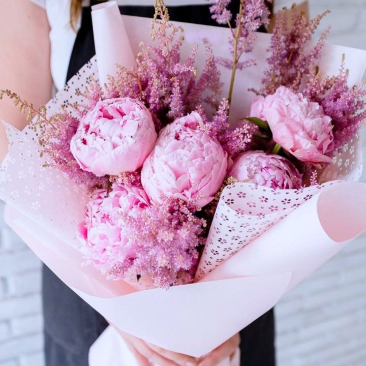 Букет пионов "Мелиса" в Нальчике