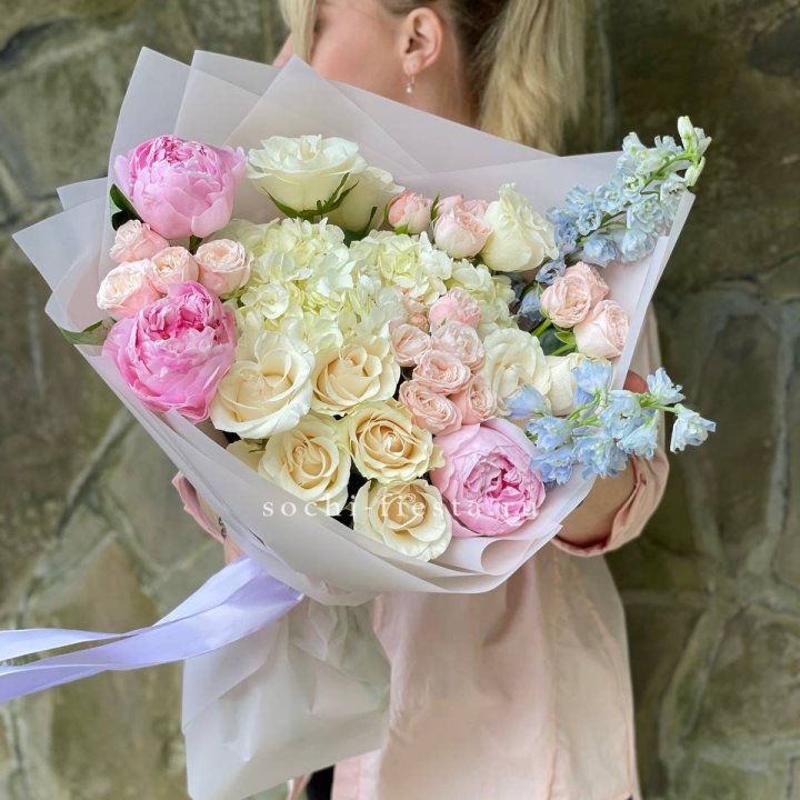 Букет с пионами "Богема" в Нальчике