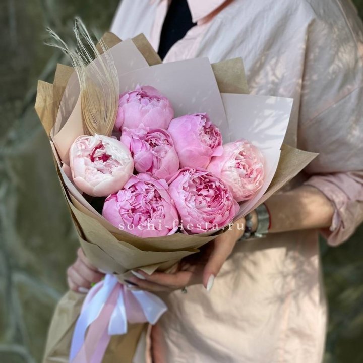 Букет пионов "Венди" в Нальчике