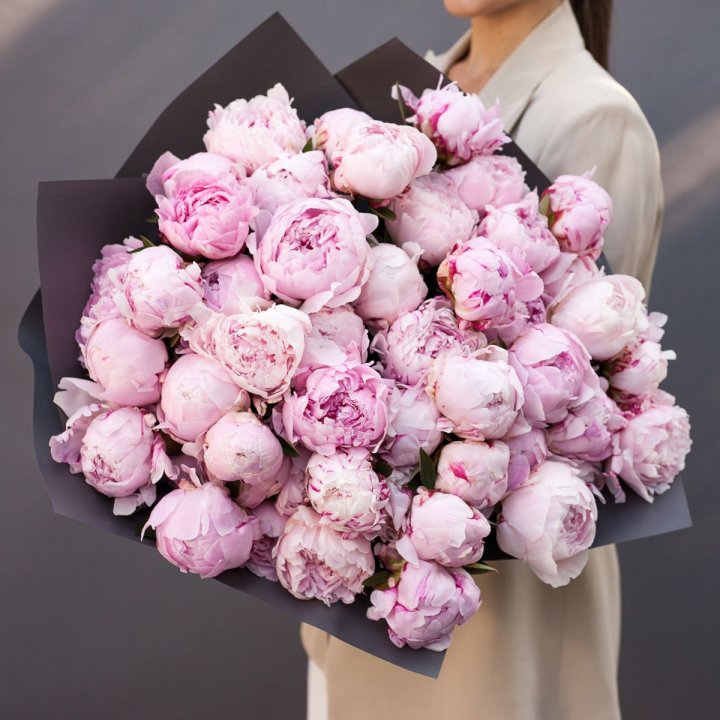 Пионы охапка в Нальчике