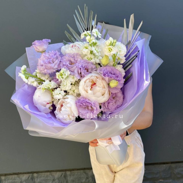  Букет "Лавандовое мороженое" в Нальчике