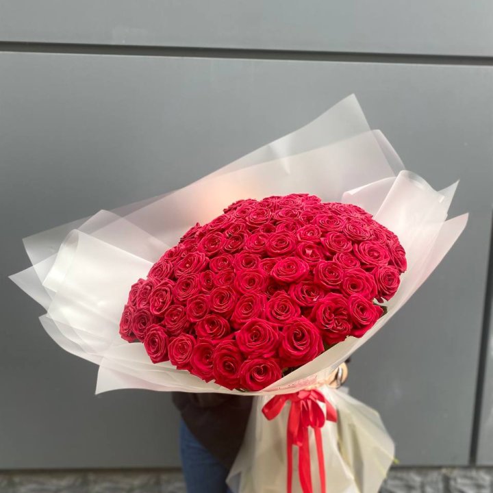 101 высокая роза в Нальчике