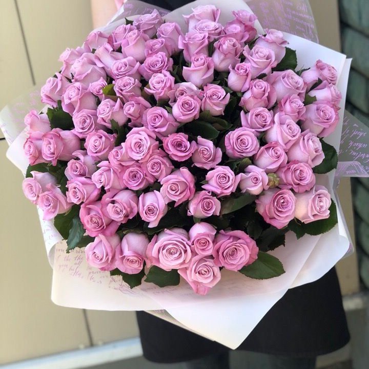 71 розовая роза "Маритим" в Нальчике