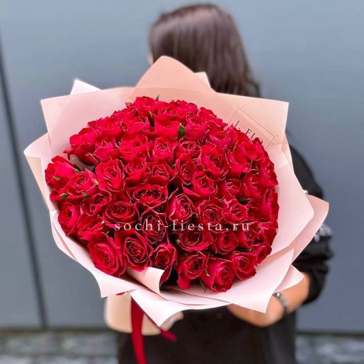 55 кенийских роз в Нальчике