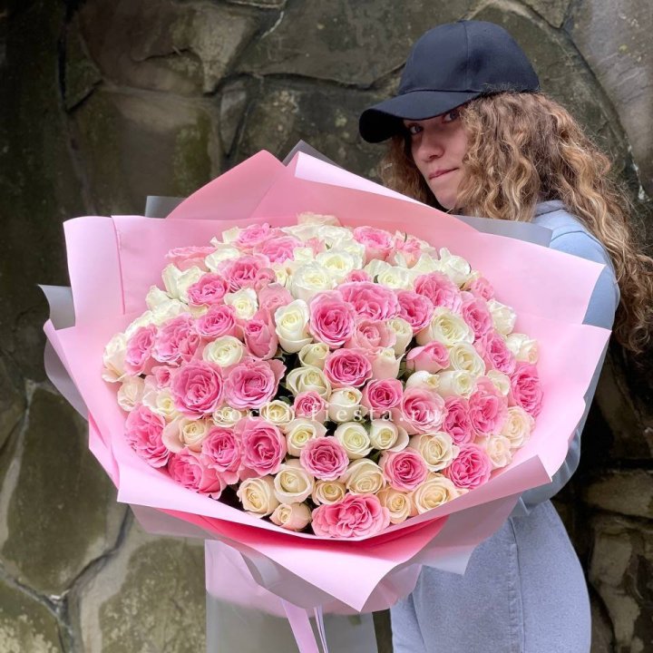 101 роза Миксбери в Нальчике