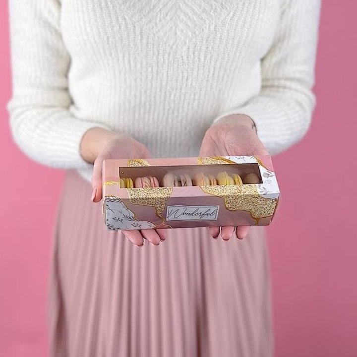 Коробка макаронс 5 шт. в Нальчике