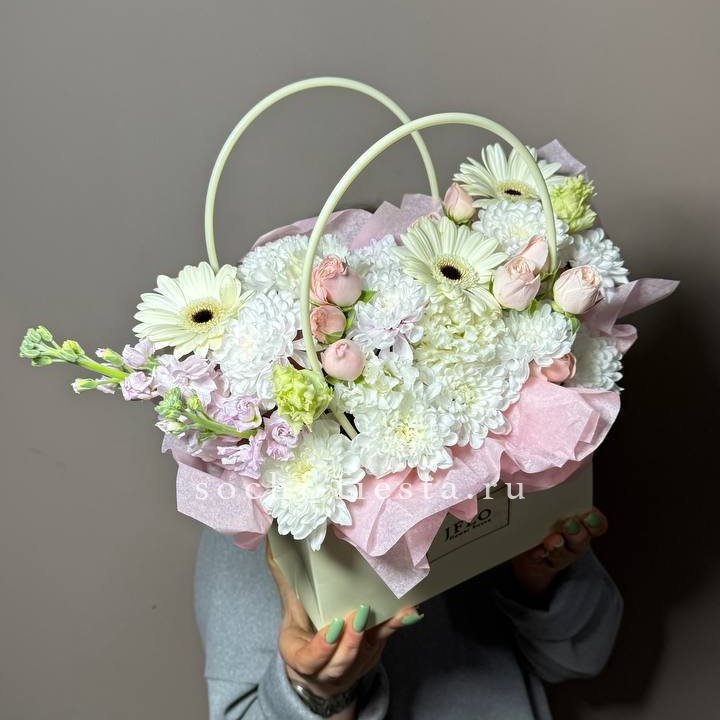 Сумочка "Белый рассвет" в Нальчике