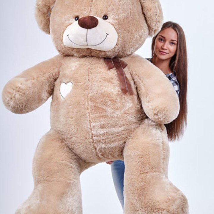 Бурый плюшевый мишка большой в Нальчике