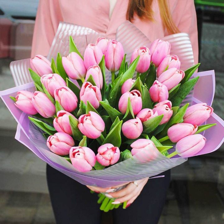25 тюльпанов "Айс крем" в Нальчике