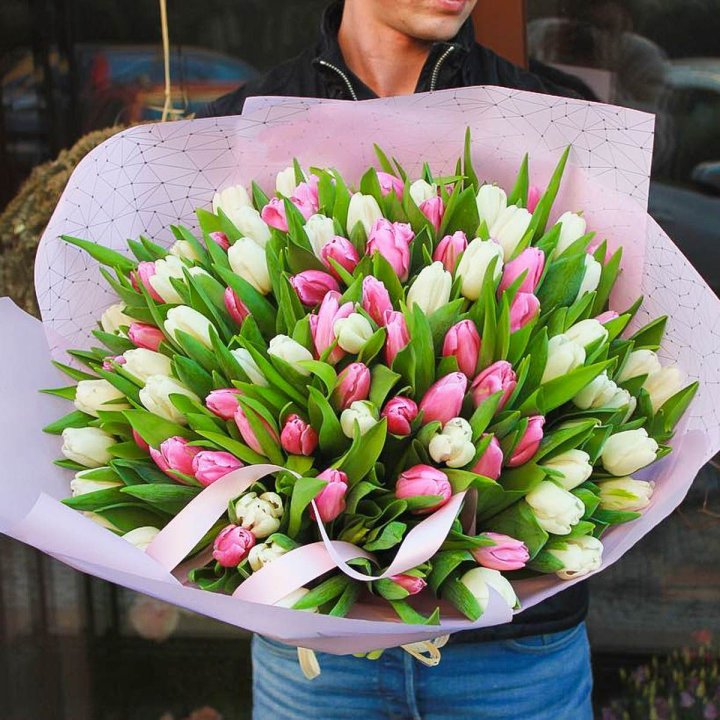 101 тюльпан микс в Нальчике