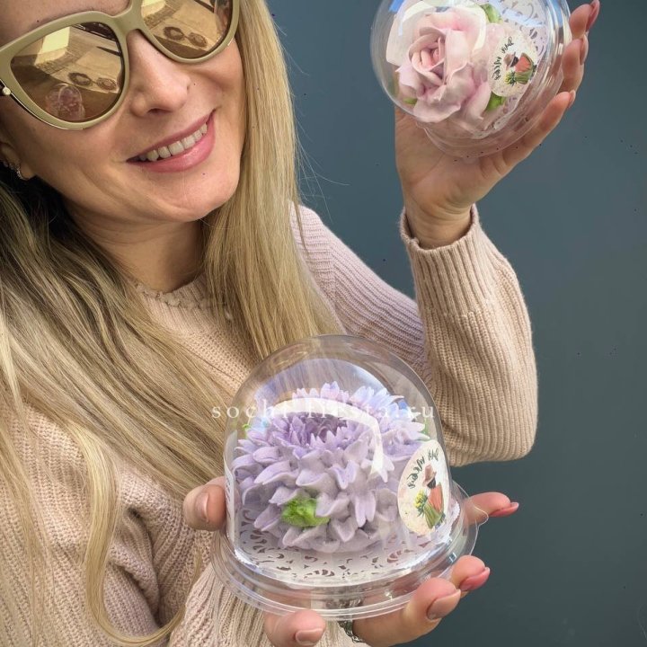 Зефир пион, роза (штучно) в Нальчике